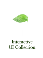 🌿 Interactive UI collection